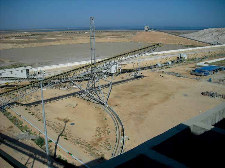 TAIM WESER conveying system for acid plant